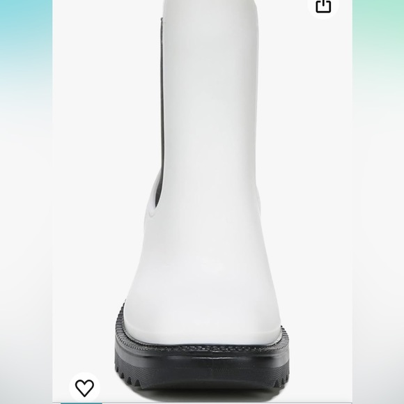 CIRCUS NY KATIANA RAIN BOOT BY SAM EDELMAN NWOT IN A SIZE 6 WHITE AND BLACK - Picture 3 of 5